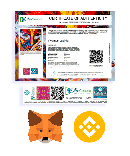 Free Art Certificate - Certificate of Authenticity Templates